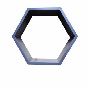 Raft Helen, hexagon, gri